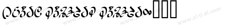 Speak Regular Regula字体转换